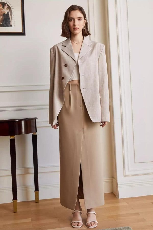 WIDE CUT SUIT JACKET