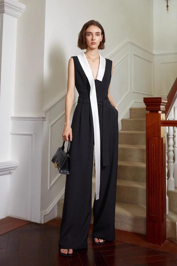 HIGH-WAISTED JUMPSUIT