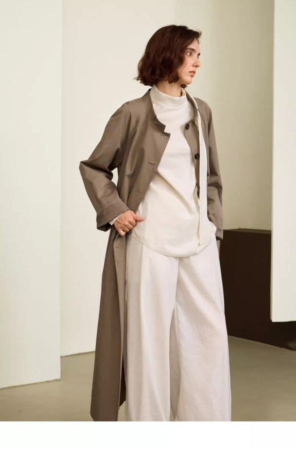 MID-LENGTH TRENCH COAT - 图片 9