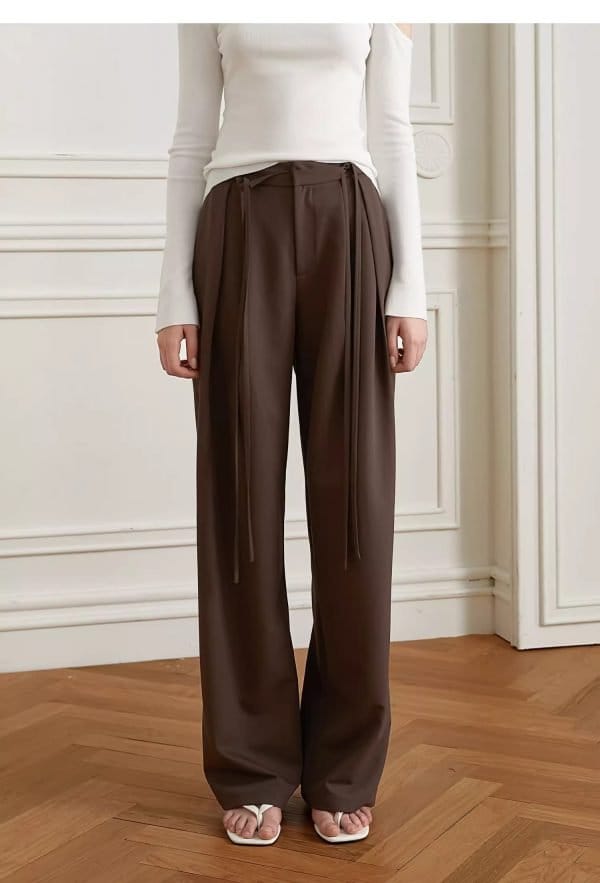STRAIGHT LEG SUIT PANTS - 图片 6