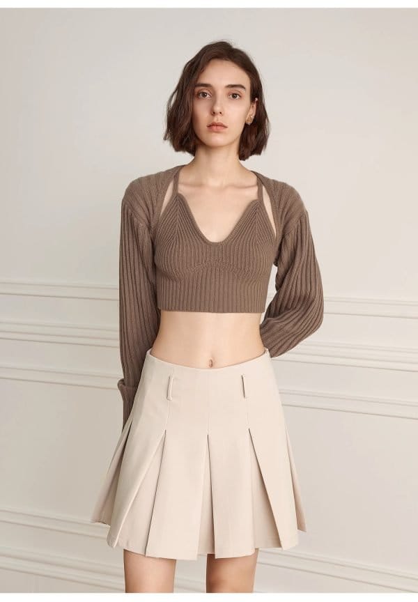 SWEATER TWO-PIECE SUIT - 图片 8