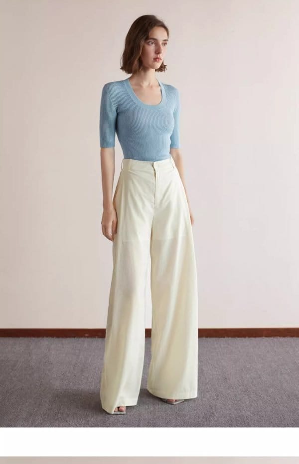 WIDE LEG CASUAL PANTS - 图片 15