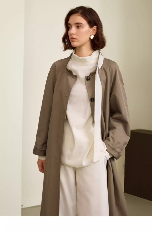 MID-LENGTH TRENCH COAT - 图片 10