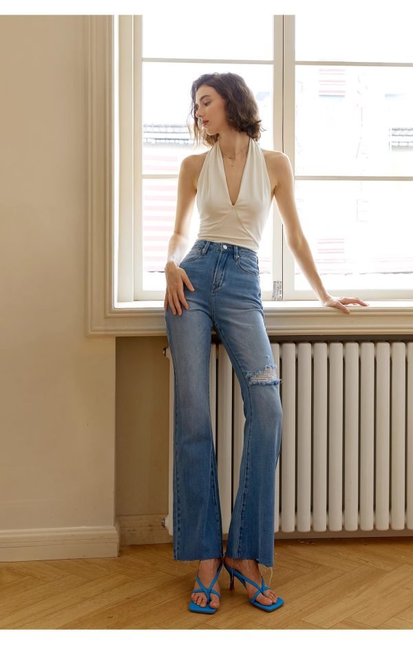 VINTAGE HIGH-WAISTED JEANS - 图片 8