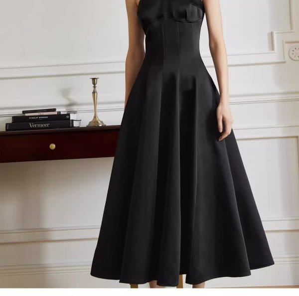 SATIN CAMISOLE DRESS - 图片 5