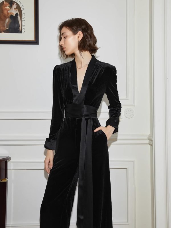 V-NECK JUMPSUIT - 图片 7