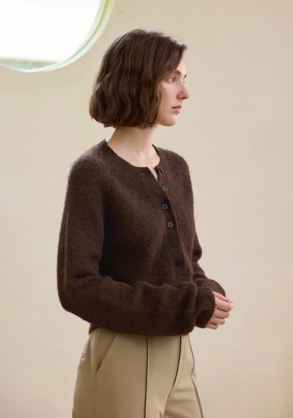 DESIGNED BUTTON SWEATER - 图片 14