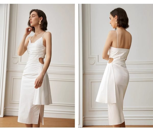 SHOULDER BARING DRESS - 图片 5