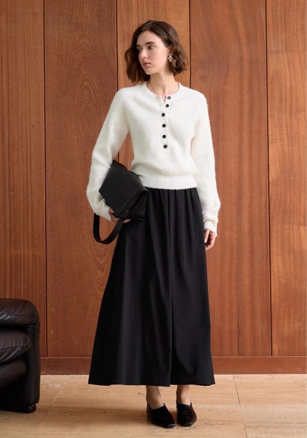 DESIGNED BUTTON SWEATER - 图片 16
