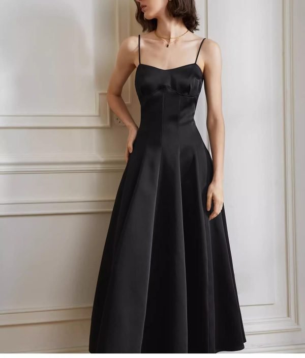 SATIN CAMISOLE DRESS - 图片 2