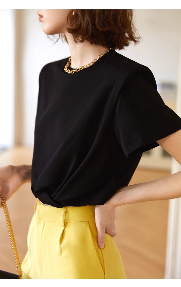 HIGH-WAISTED SLIM SHORT - 图片 12