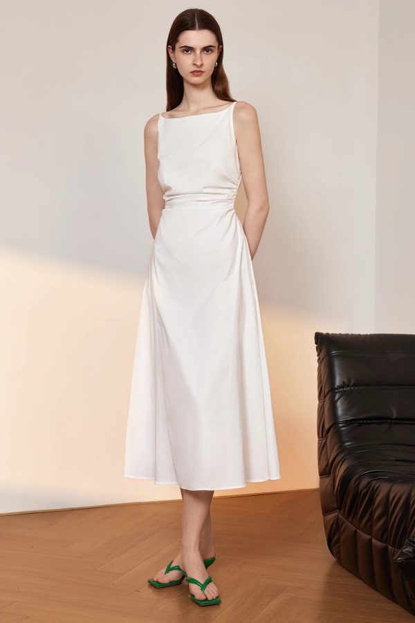 PLEATED DRESS