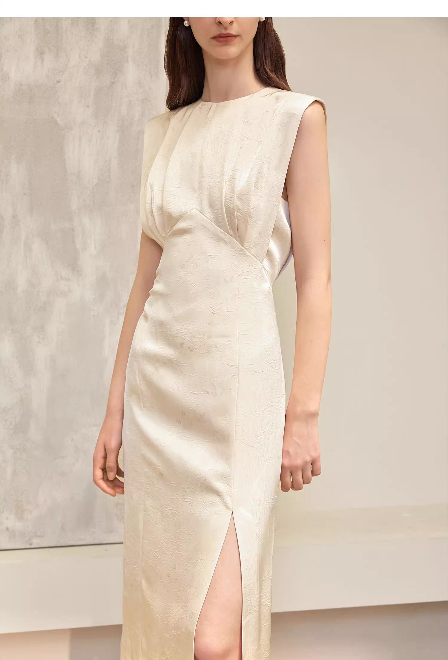 JACQUARD FRENCH DRESS
