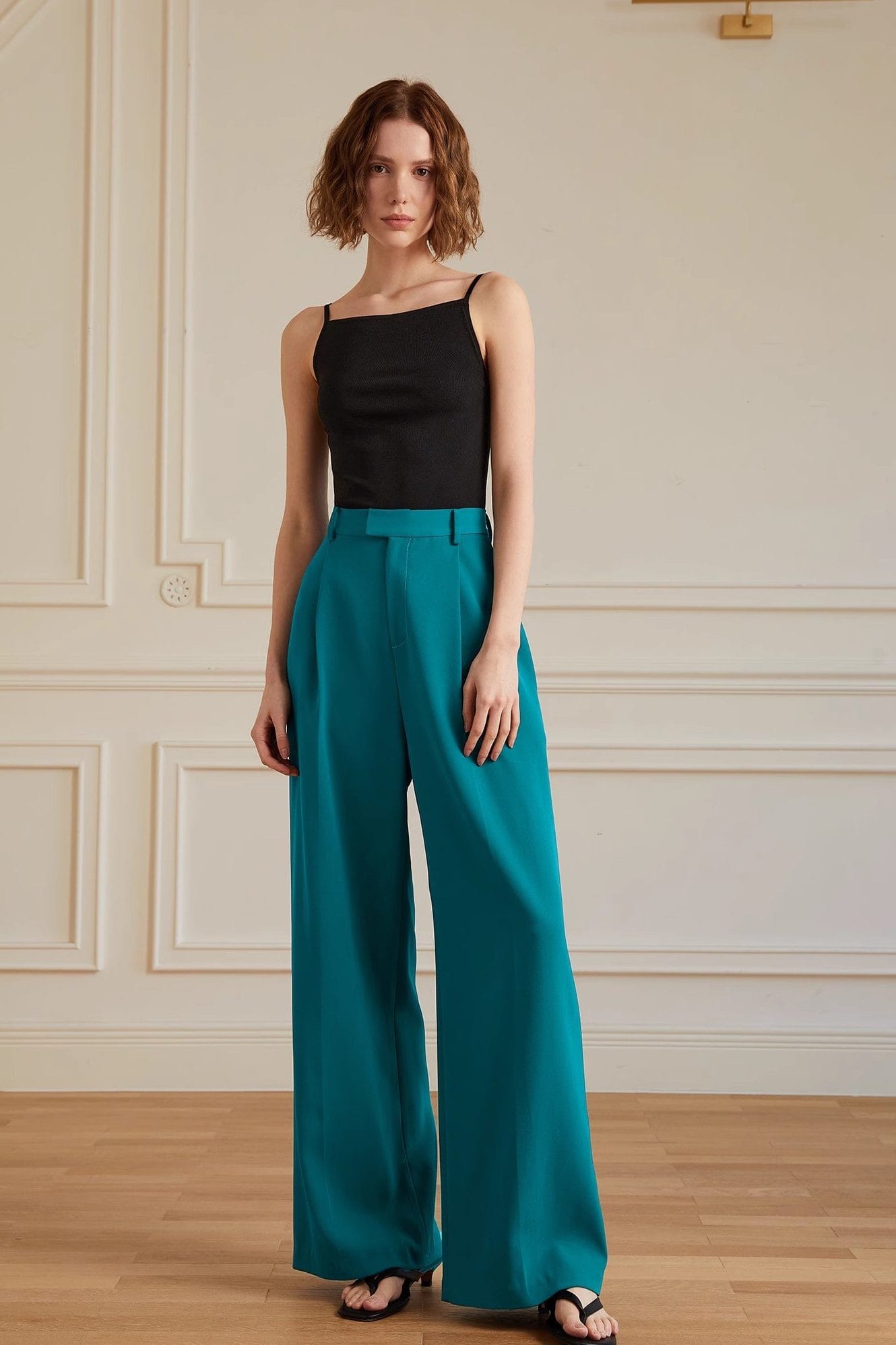 VINTAGE WIDE-LEG PANTS