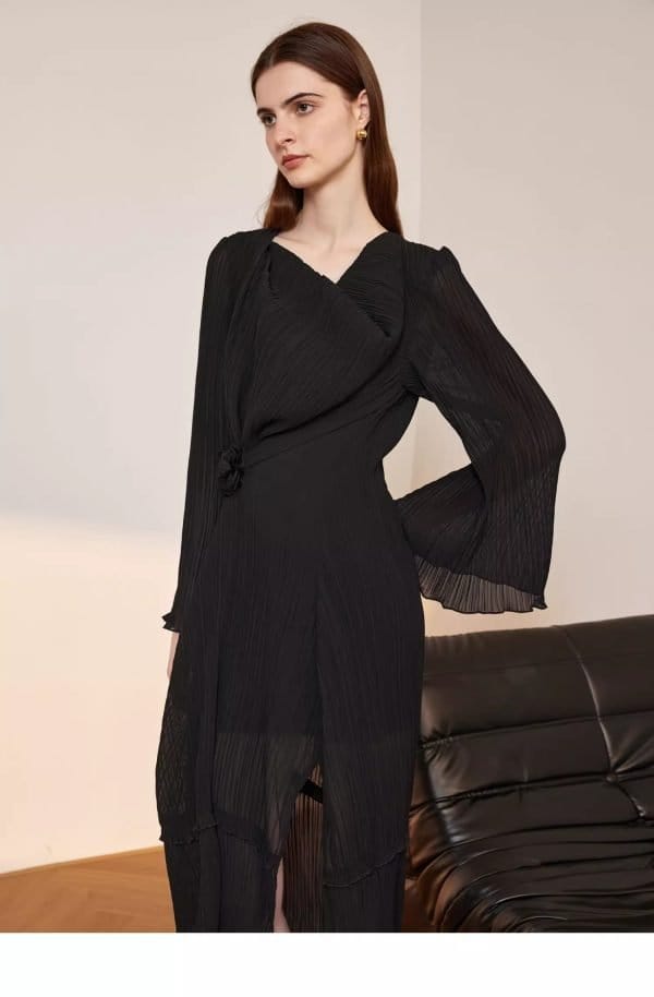 LONG SLEEVED DRESS - 图片 3