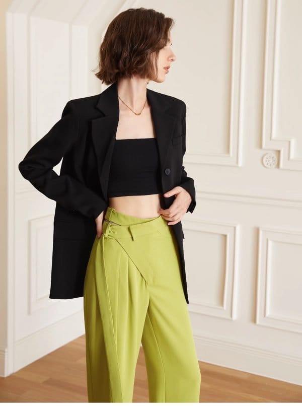 HIGH-WAISTED TROUSERS - 图片 3