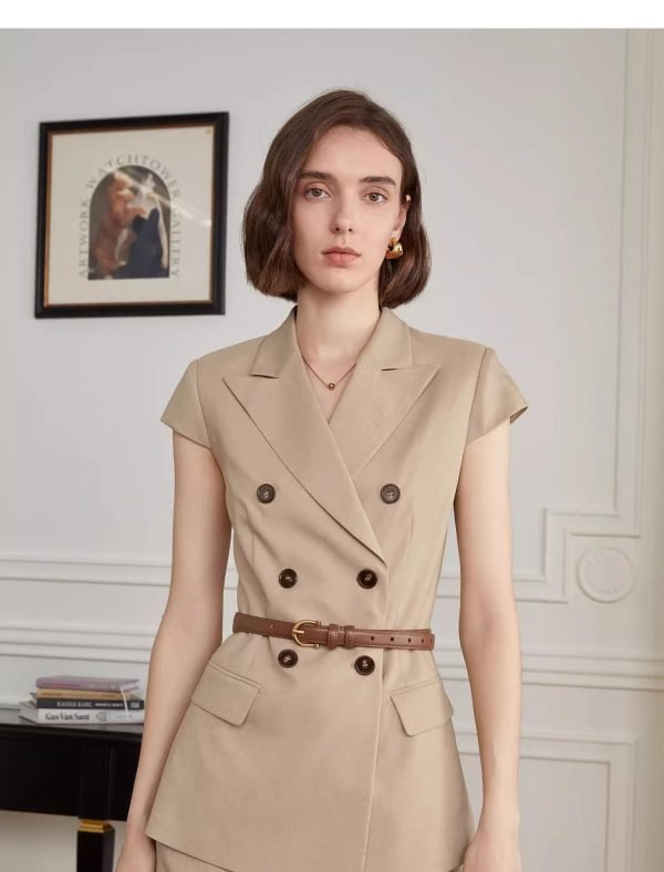 SHORT-SLEEVED SMALL SUIT - 图片 4