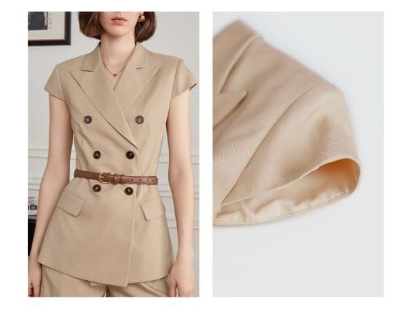 SHORT-SLEEVED SMALL SUIT - 图片 5