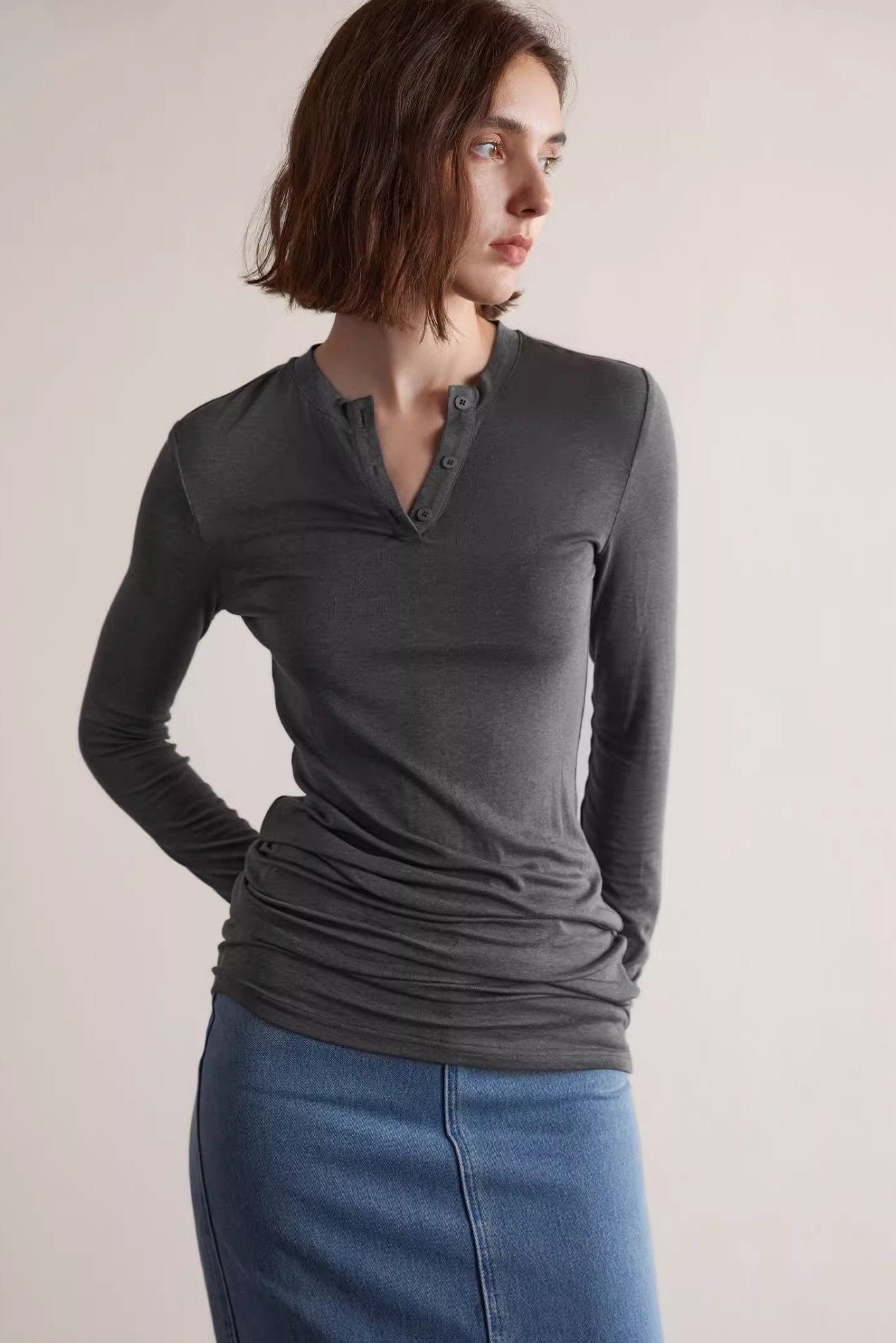 RETRO SLIM KNIT TOP