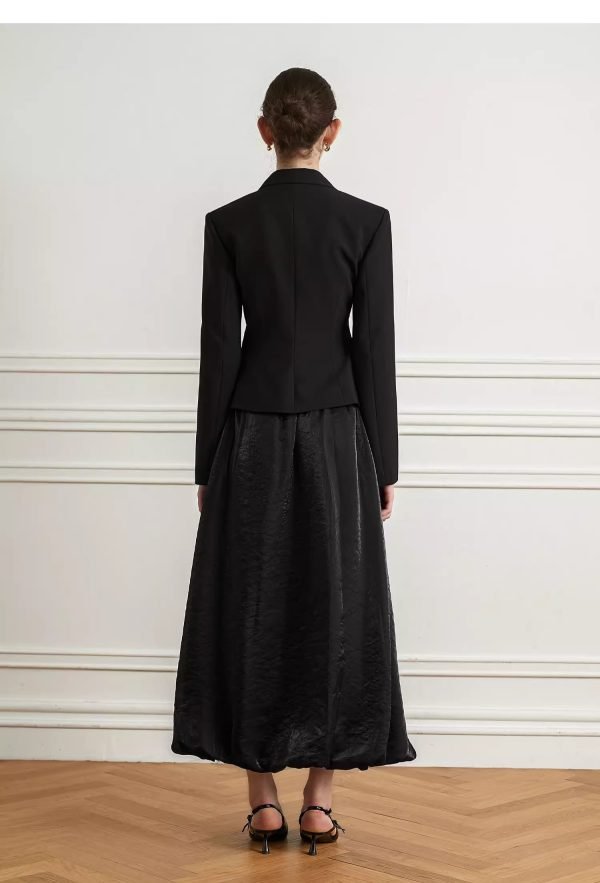 BLACK SLIM SUIT JACKET - 图片 5