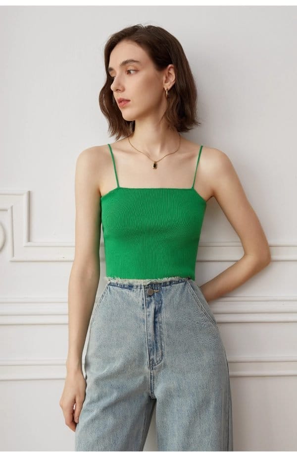 HIGH-WAISTED JEANS - 图片 2