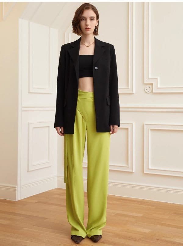 HIGH-WAISTED TROUSERS - 图片 4