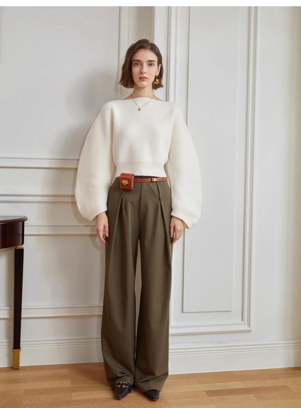 ONE-SHOULDER SWEATER - 图片 4