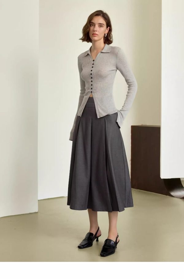 SLIM KNIT CARDIGAN - 图片 6