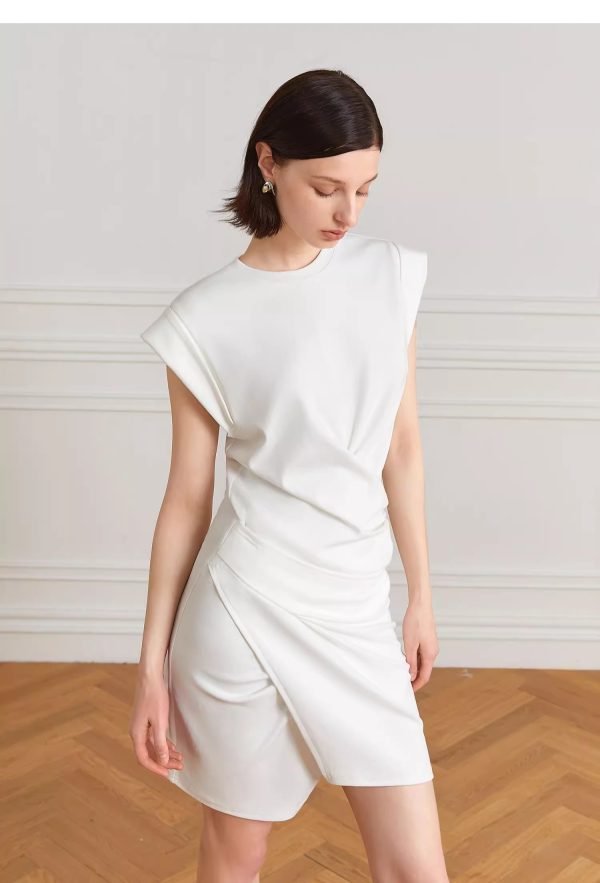ROUND NECK DRESS - 图片 6
