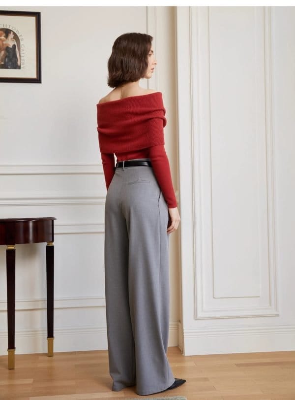 HIGH-WAISTED LOOSE PANTS - 图片 10