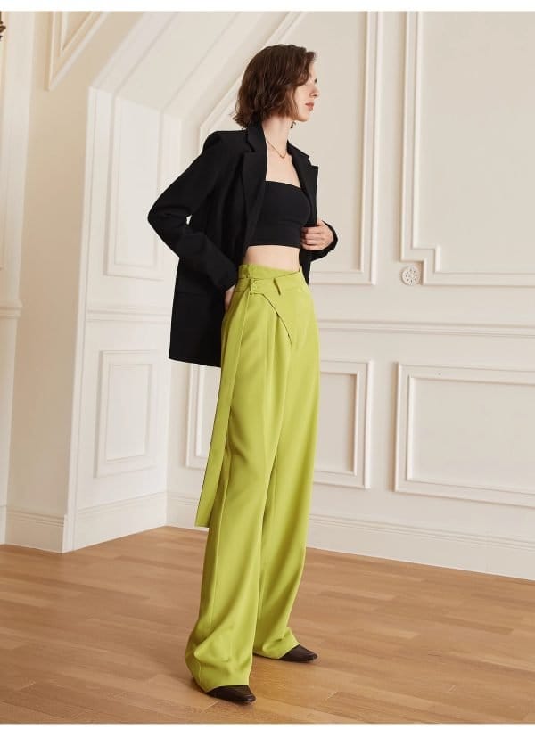 HIGH-WAISTED TROUSERS - 图片 5