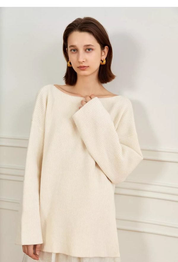SPLIT KNITTED SWEATER - 图片 6