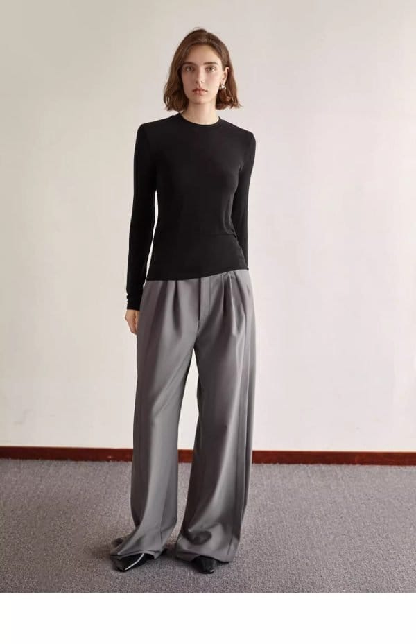 SAGGING WIDE LEG PANTS - 图片 8