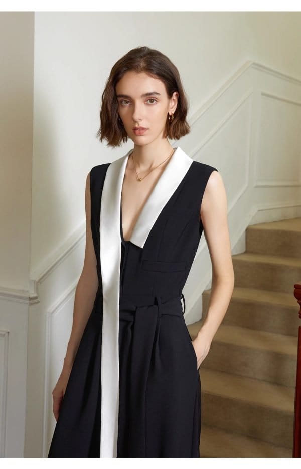 HIGH-WAISTED JUMPSUIT - 图片 4