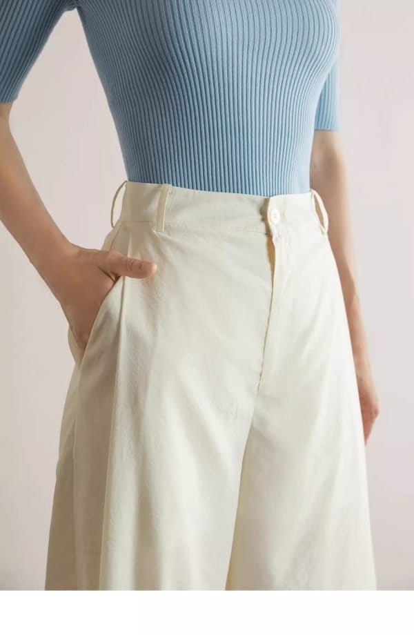 WIDE LEG CASUAL PANTS - 图片 10