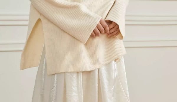 SPLIT KNITTED SWEATER - 图片 7