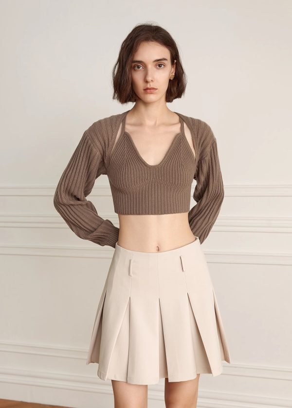 SWEATER TWO-PIECE SUIT - 图片 7
