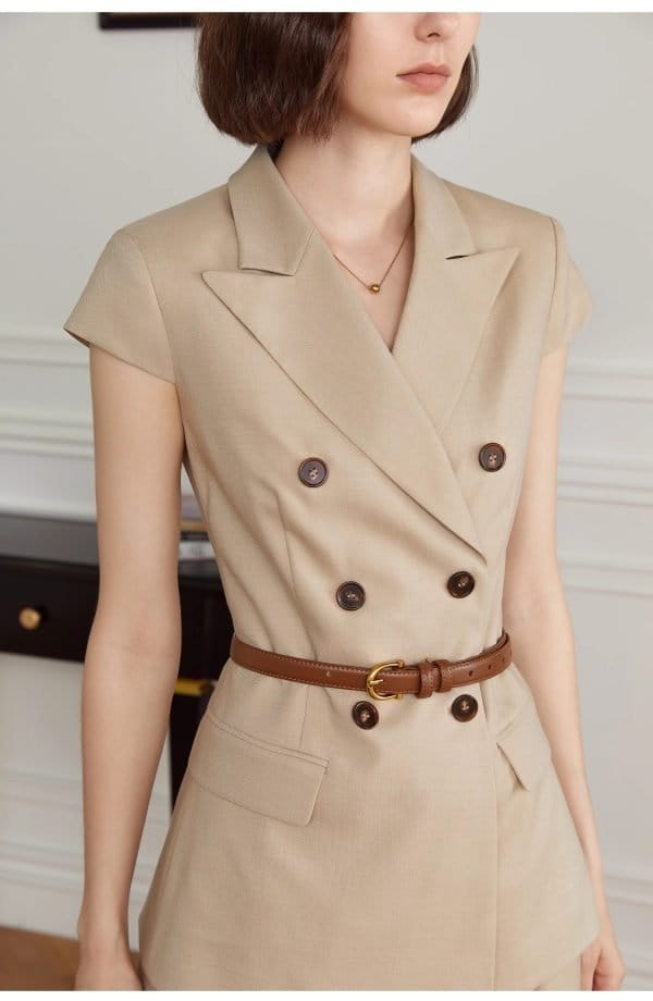 SHORT-SLEEVED SMALL SUIT - 图片 9