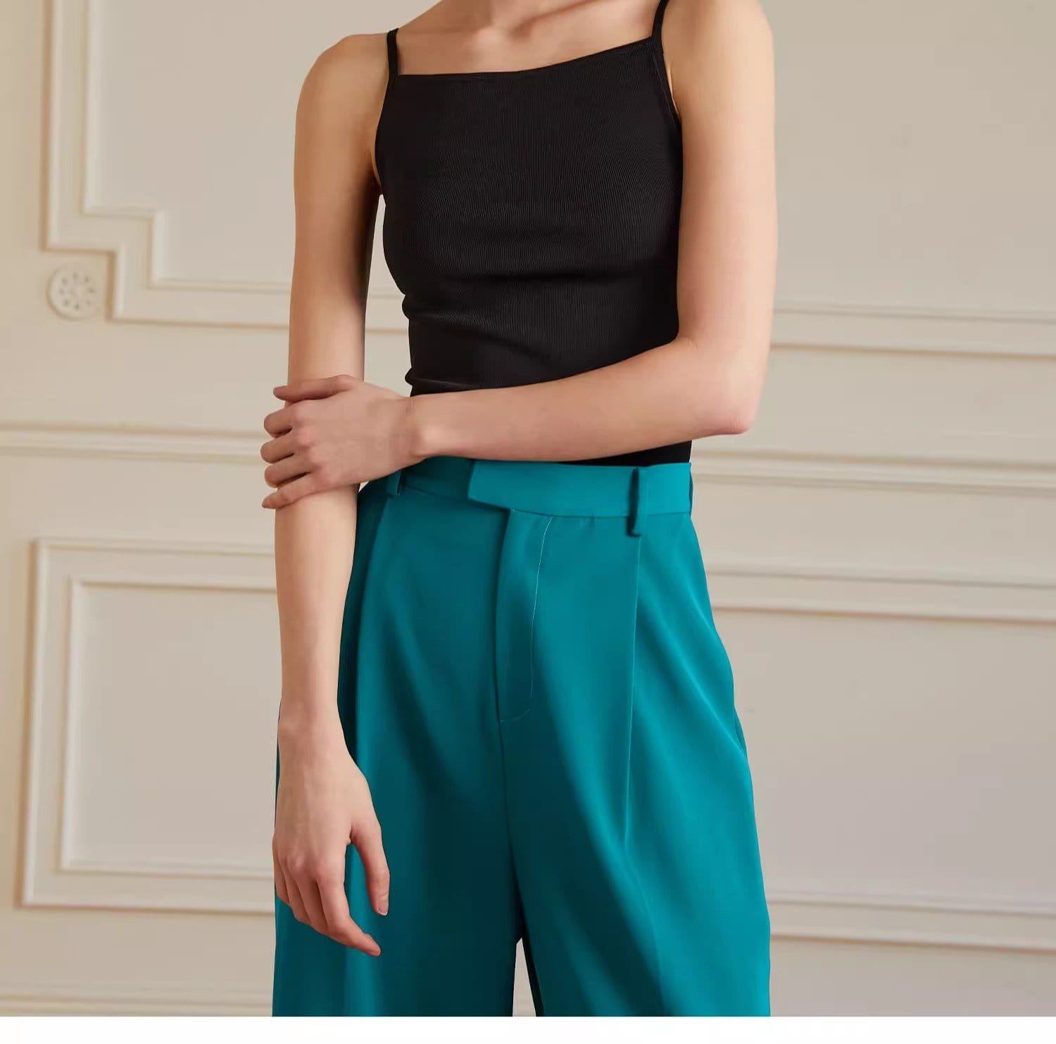 VINTAGE WIDE-LEG PANTS