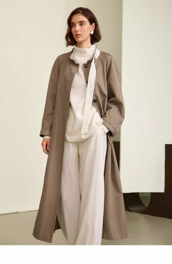MID-LENGTH TRENCH COAT - 图片 2