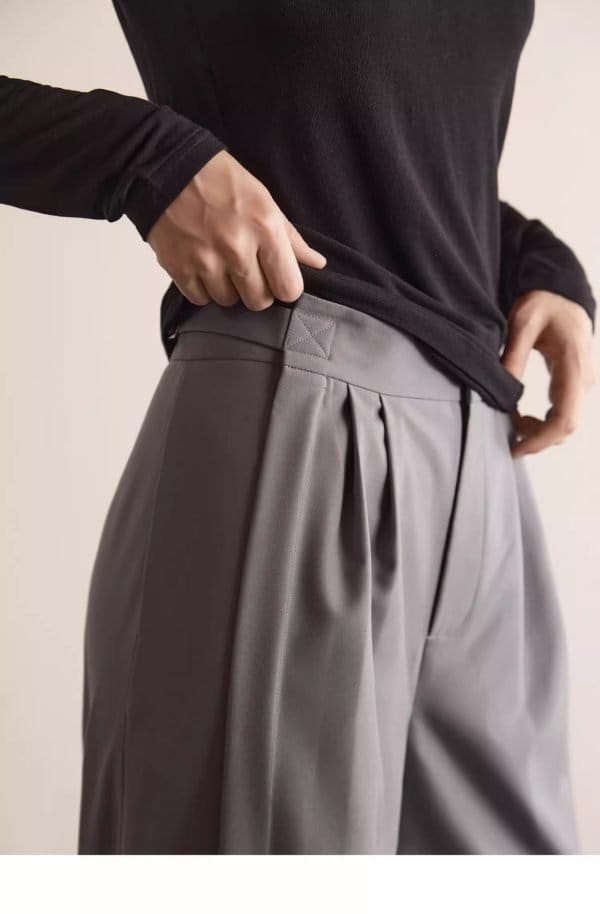SAGGING WIDE LEG PANTS - 图片 4