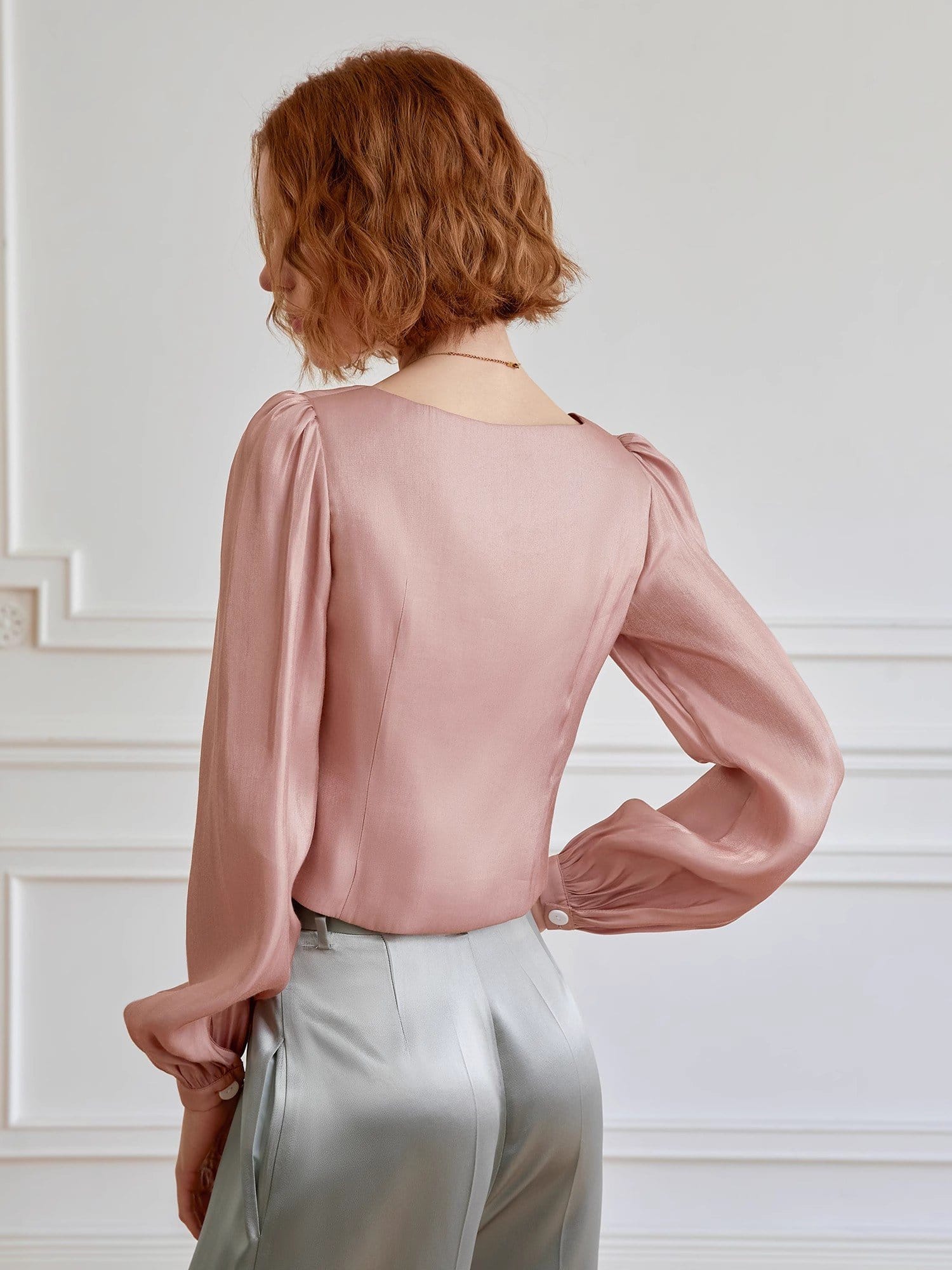 LANTERN SLEEVES SHIRT