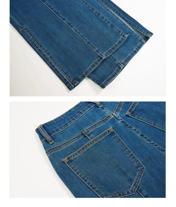 SLIM-FITTING DENIM PANTS - 图片 3