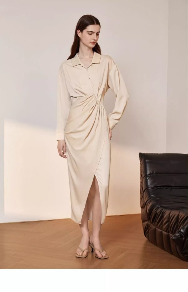 SHIRT DRESS LONG SLEEVED - 图片 6