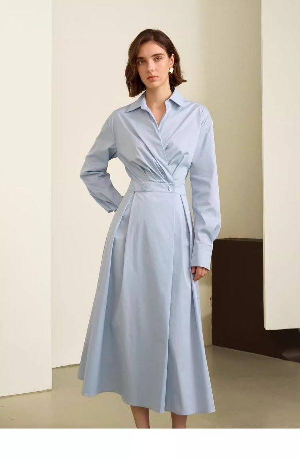 DRESS WITH LONG SLEEVES - 图片 3