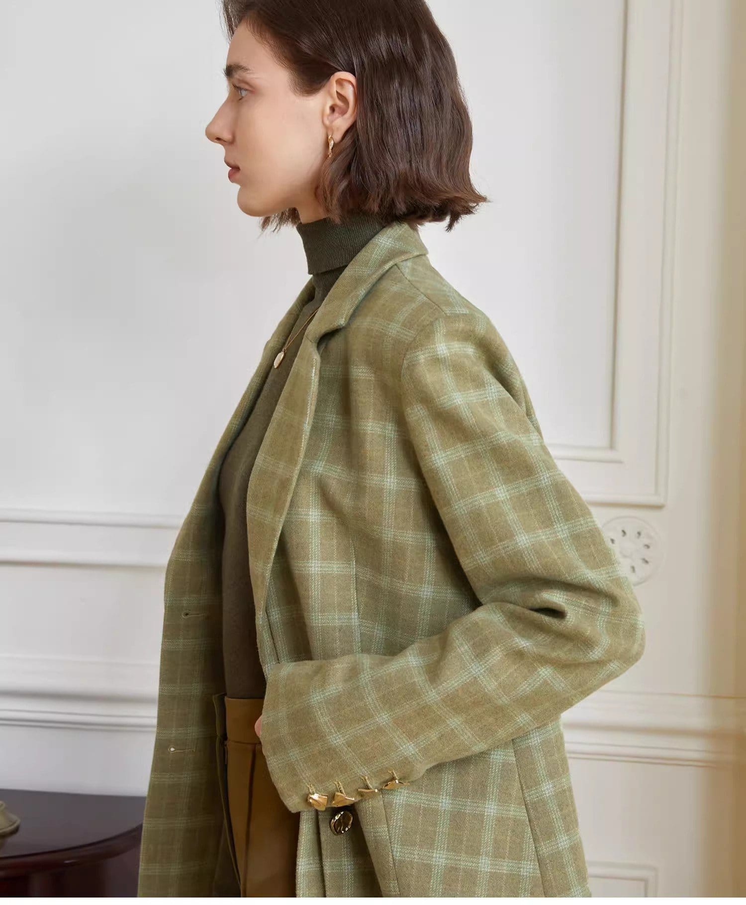 VINTAGE GREEN SUIT JACKET