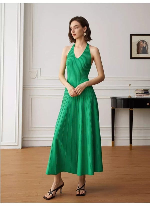 HANGING STRAP DRESS - 图片 5