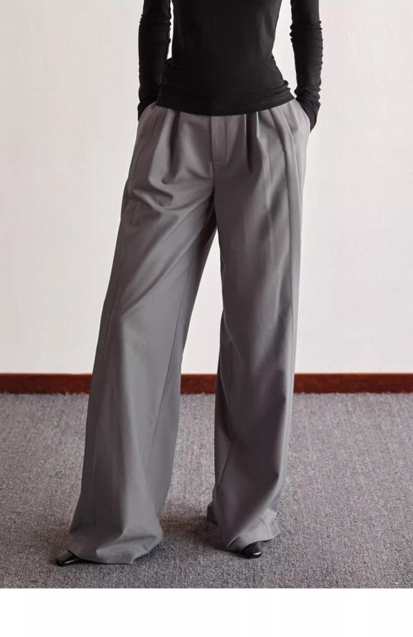 SAGGING WIDE LEG PANTS - 图片 5
