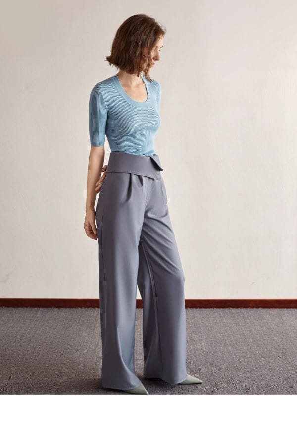 T-SHIRT KNITTED SWEATER - 图片 5