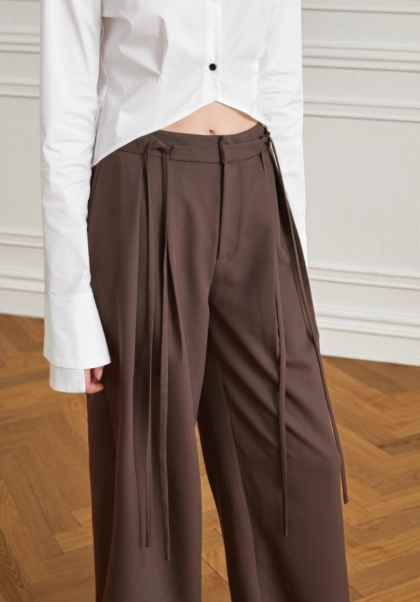 STRAIGHT LEG SUIT PANTS - 图片 4